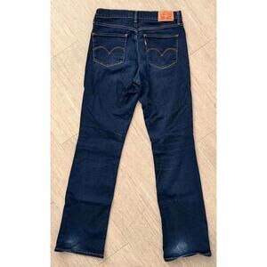 Levi's 315 Shaping Bootcut Jeans Size 27 (wear on back cuffs)